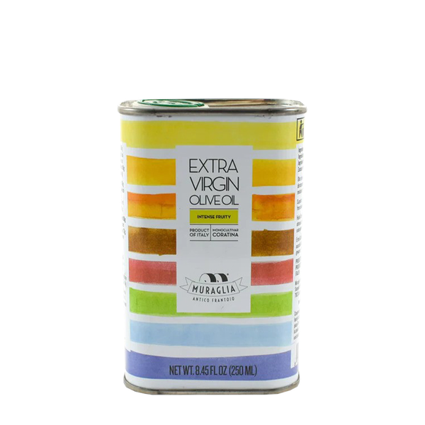 Extra Virgin Olive Oil Rainbow Tin from Frantoio Muraglia