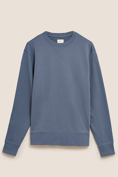 Crew Neck Sweatshirt from M&S