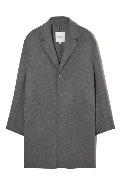 Relaxed Fit Double-Faced Wool Coat from COS