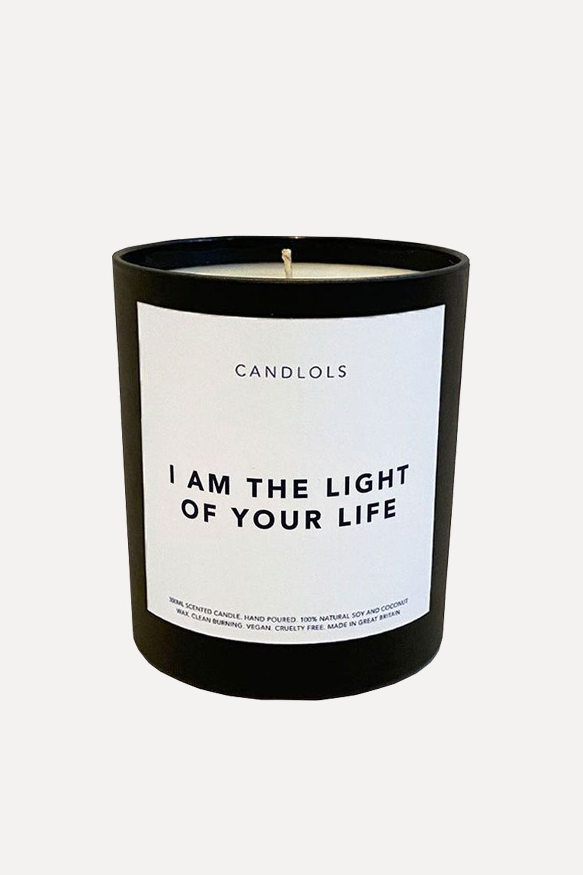 I Am The Light Of Your Life Candle from Candlols