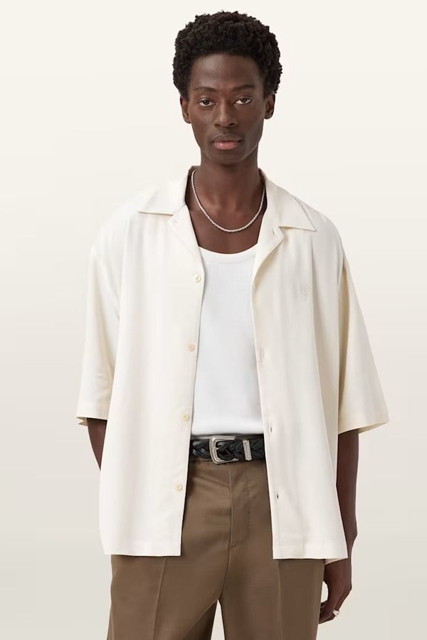Rialto Oversized Short Sleeve Shirt