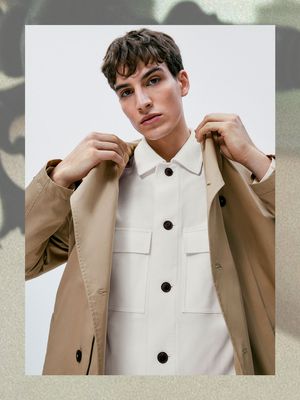 Double-Breasted Trench Jacket, £229 | MASSIMO DUTTI
