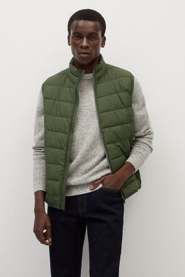 Ultra Lightweight Quilted Gilet from Mango