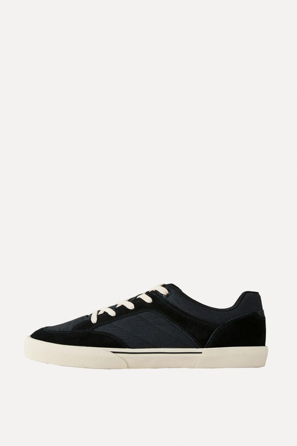Canvas Lace-Up Skate Trainers