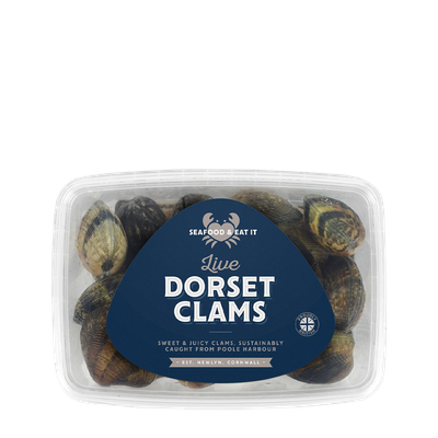 Live Dorset Clams from Seafood & Eat It