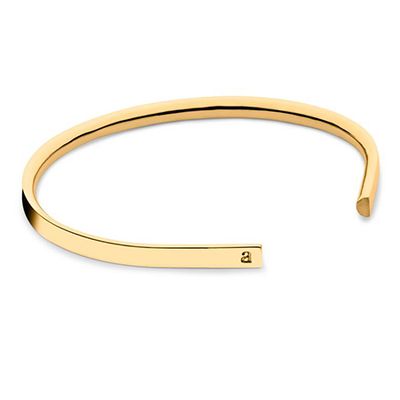 P4 Bancroft Polished 18ct Gold Bracelet from Alice Made This