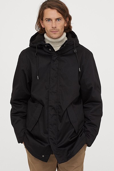 Water-Repellent Parka