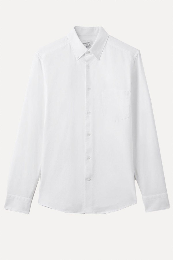 x from Greenwich Slim-Fit Button-Down Collar Cotton Oxford Shirt, £78 | Reiss