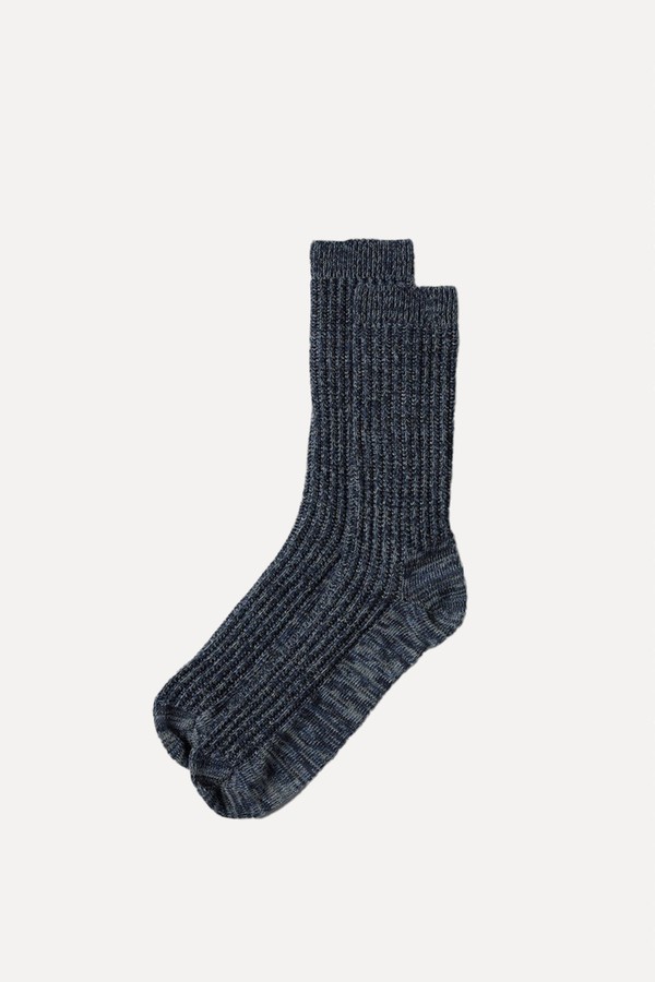 Textured Cotton Socks from Toast