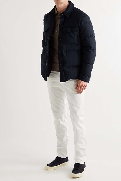 Cashmere And Wool-Bend Down Jacket from Tom Ford