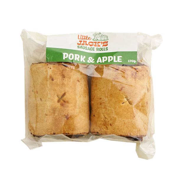 Pork & Apple Sausage Rolls from Little Jack’s