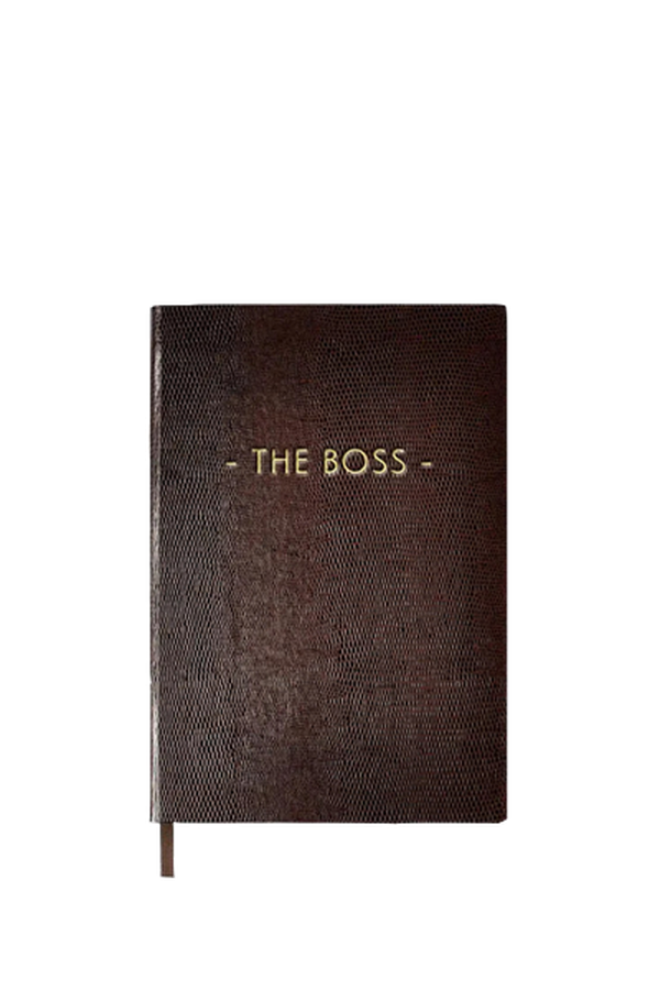 The Boss A5 Notebook  from Sloane Stationery