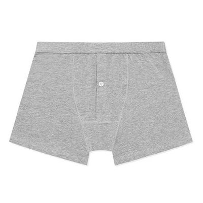 Boxer Brief - Grey Melange from Hamilton and Hare