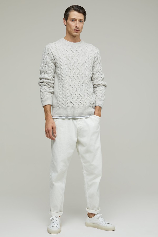 Pure Wool Heavy Knit Sweater