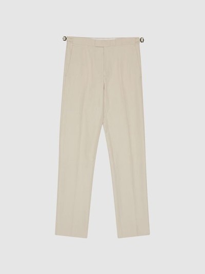 Slim Fit Formal Linen Trousers