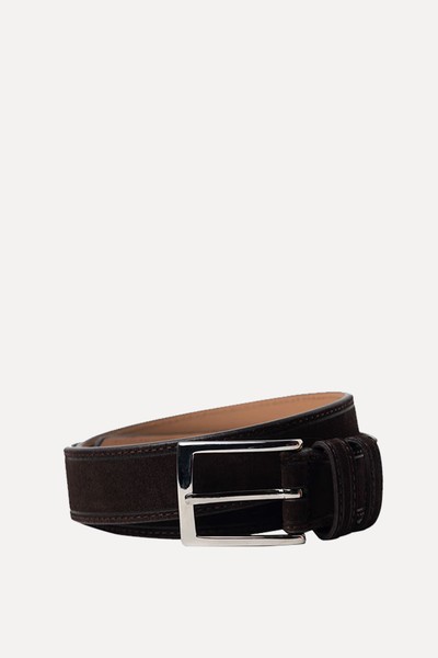 Suede Leather Belt from Hawes & Curtis