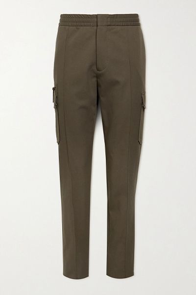 Slim-Fit Cotton & Linen-Blend Twill Cargo Trousers from Ermenegildo Zegna