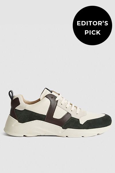 Shelton Leather Trainers from Reiss