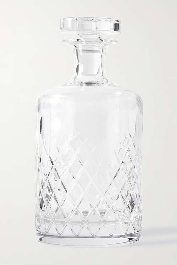 Barwell Cut Crystal Large Decanter from Soho Home