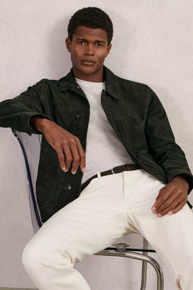 Devonshire Suede Jacket from Reiss