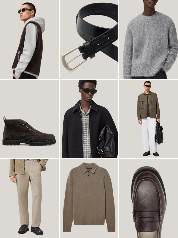 ALLSAINTS Has Mastered Autumnal Layering