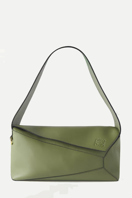 Puzzle Leather Shoulder Bag from Loewe