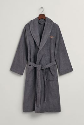 Archive Shield Terry Cloth Robe from Gant