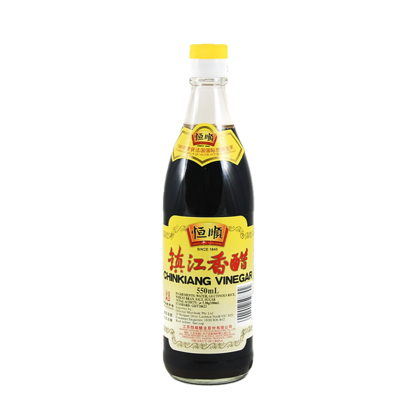 Black Rice Vinegar from Chinkiang