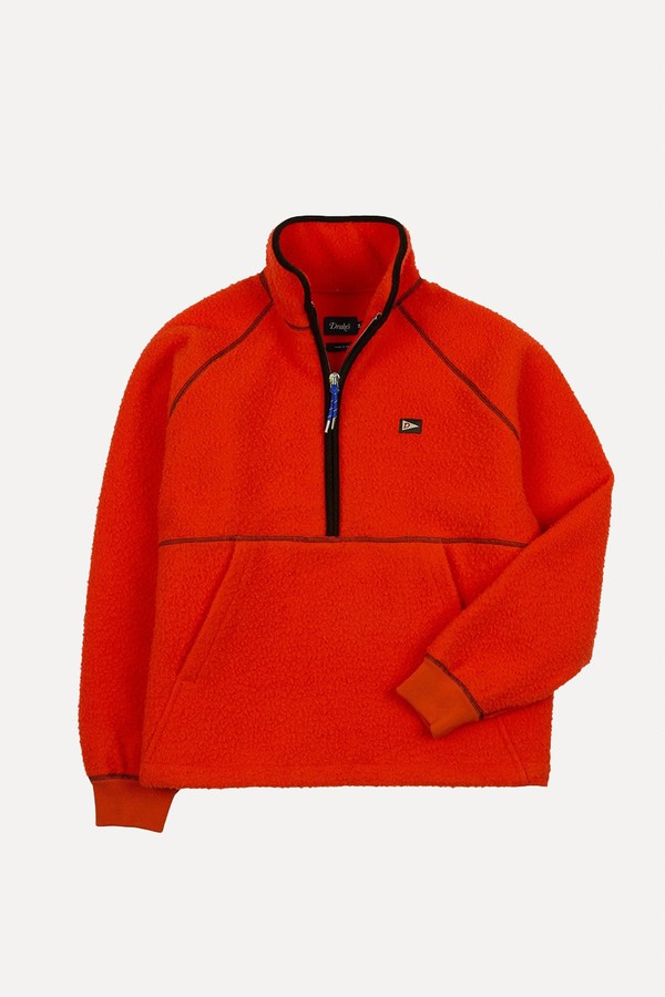 Casentino Wool Half-Zip Pullover Fleece from Drake's