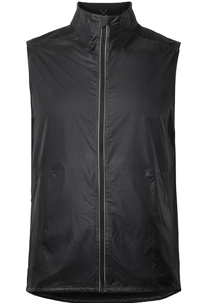 Shell And Mesh Gilet