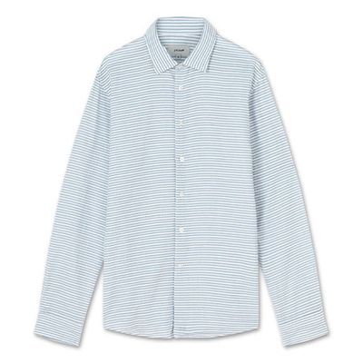 Anthony Cotton Striped Shirt from Jigsaw