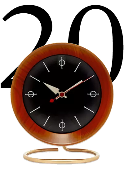 Vitra Chronopak Desk Clock from George Nelson