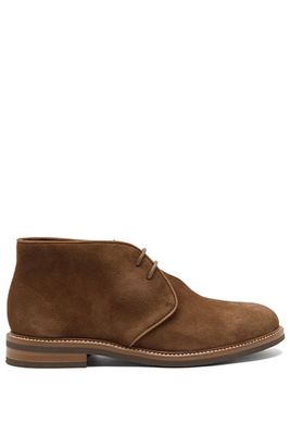 Suede Ankle Boots from Brunello Cucinelli