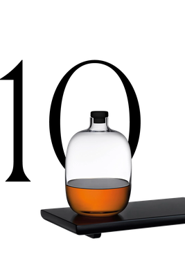 Malt Whiskey Bottle With Wooden Tray  from Nude