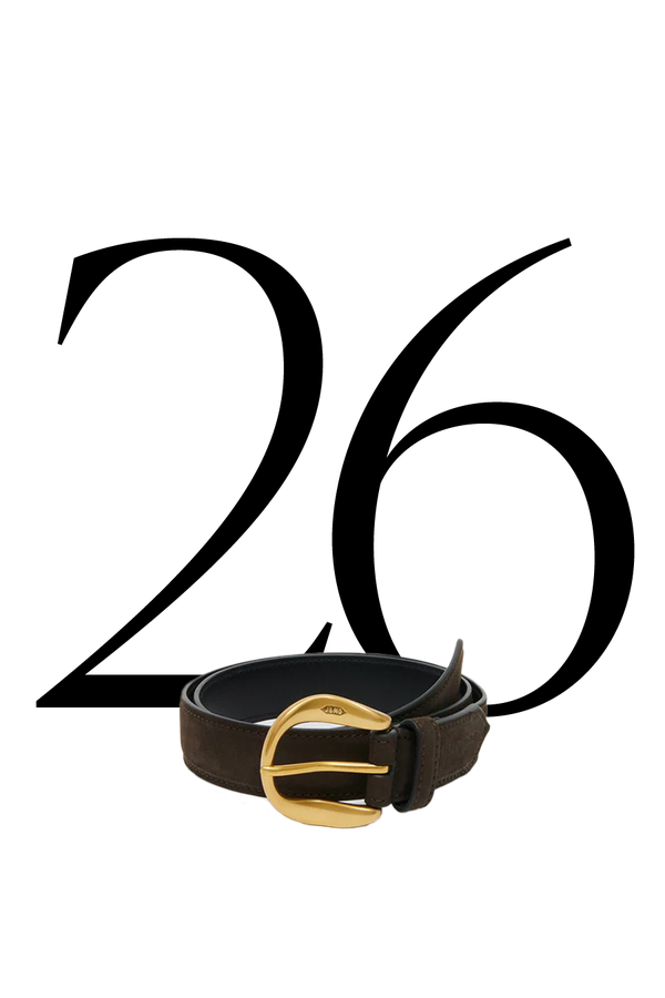 Disk Buckle Belt from J & M Davidson