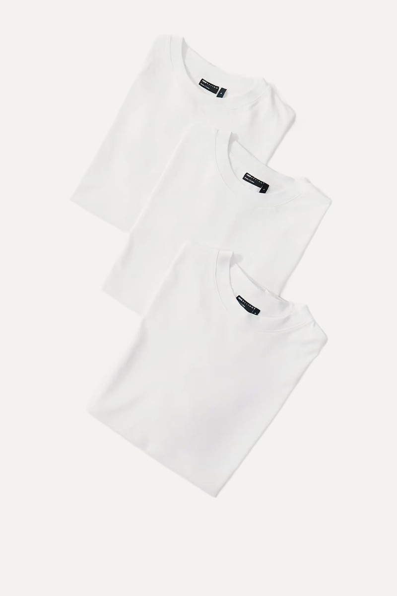 Essentials 3 Pack Relaxed Crew Neck T-Shirts  from ASOS DESIGN