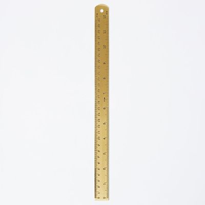 Brass Ruler 30cm from House Doctor