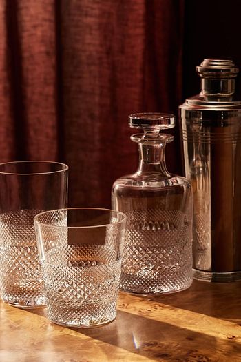 Huxley Cut Crystal Decanter, £250 | Soho Home