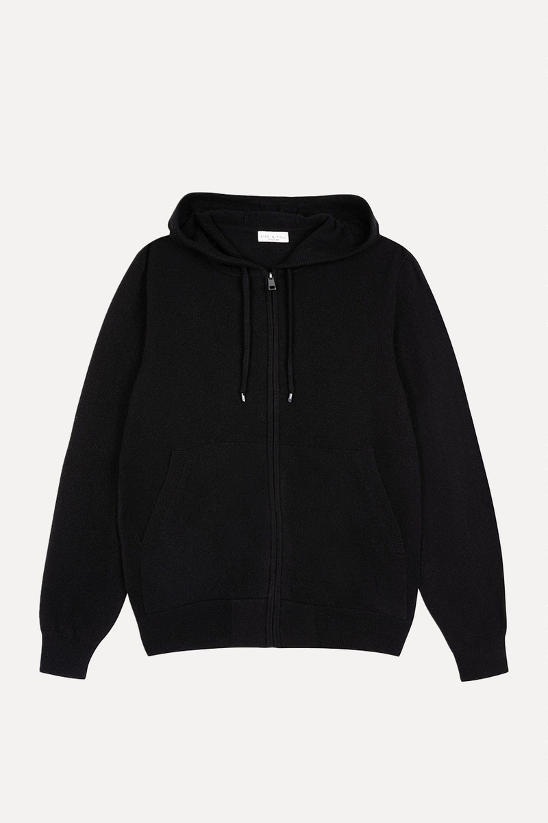Finest Cashmere Full Zip Hoodie