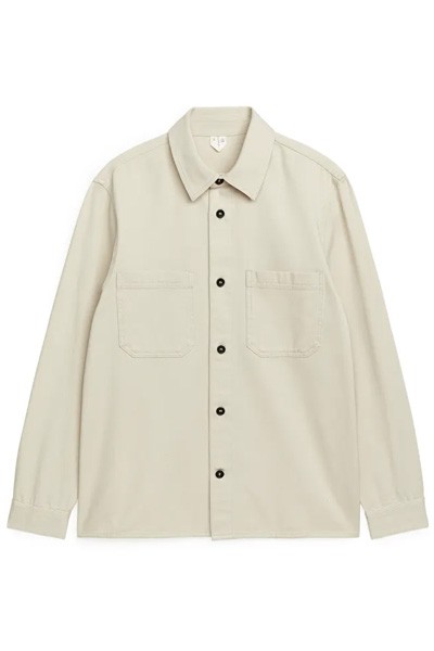 Cotton Twill Overshirt from Arket