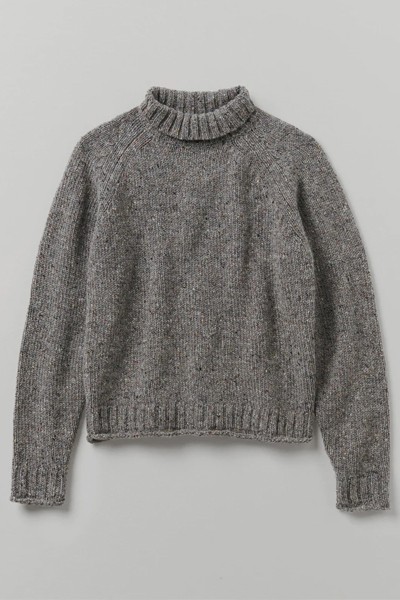 Donegal Roll Neck Sweater from Toast