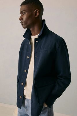Cotton Overshirt With Pockets from Mango