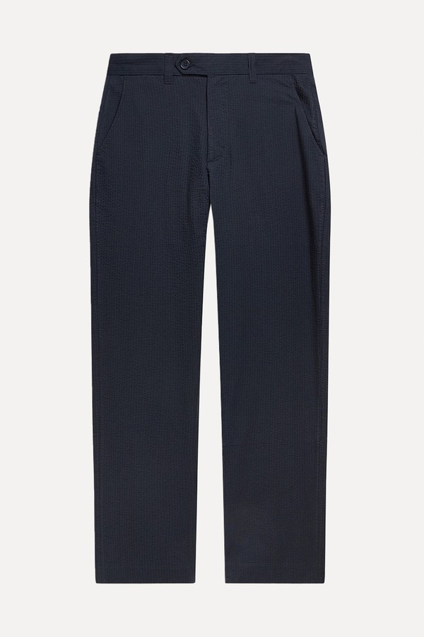 Tailored Seersucker Trousers