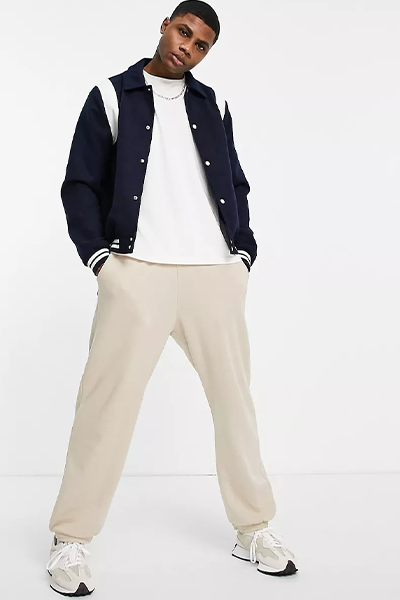 Varsity Bomber Jacket from Asos