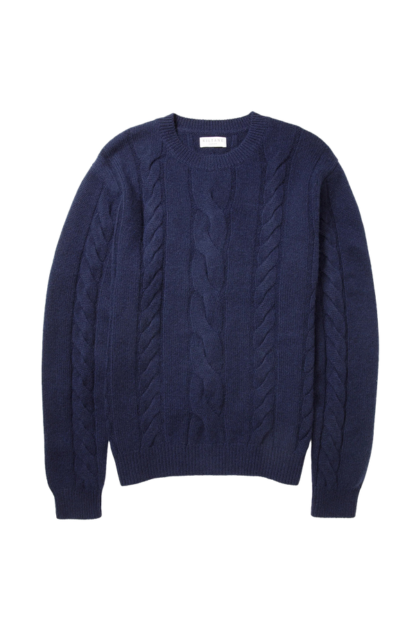 Canongate Cable Cashmere Jumper from Kiltane