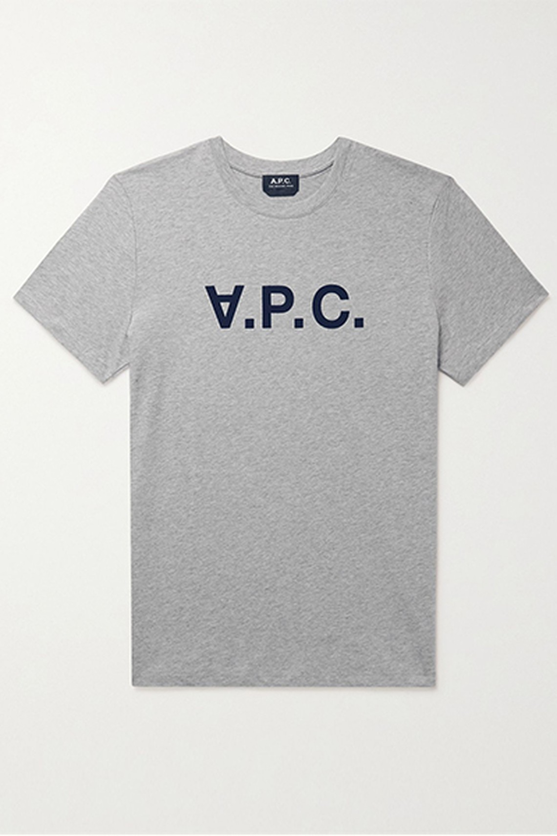 Logo-Flocked Cotton-Jersey T-Shirt from A.P.C.