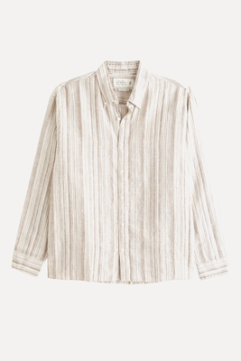 Linen Button-Up Shirt from Abercrombie & Fitch