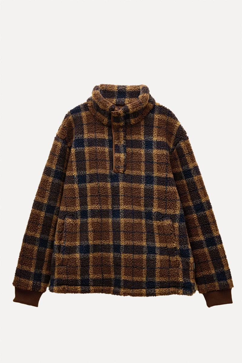 Checked Sweatshirt from Joules