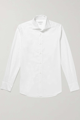 Button-Down Collar Cotton Oxford Shirt from Kingsman + Drake's