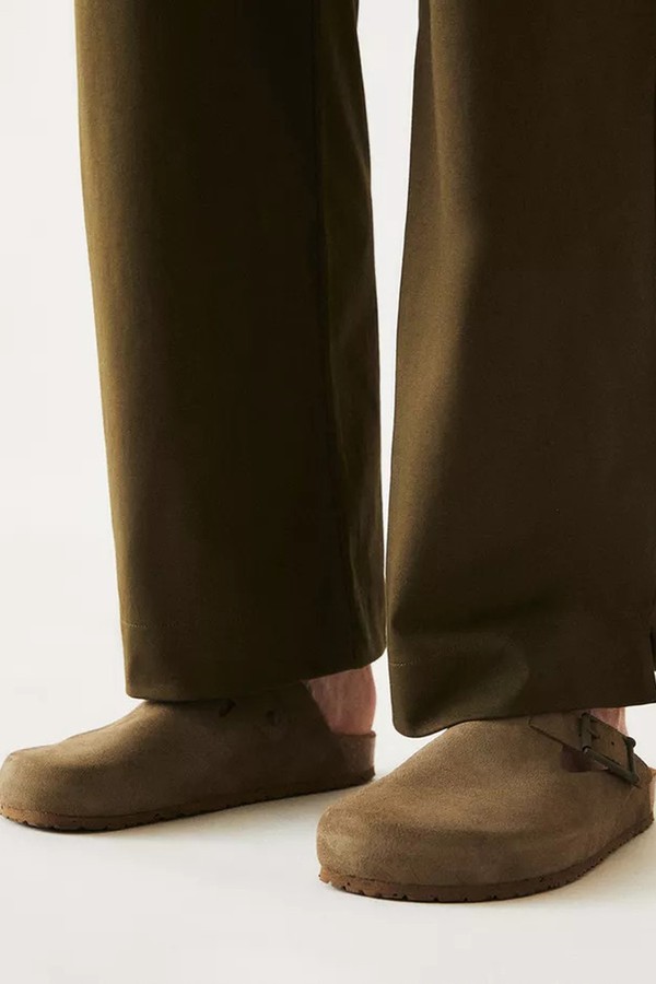 Leather Clogs With Buckles from Zara Home